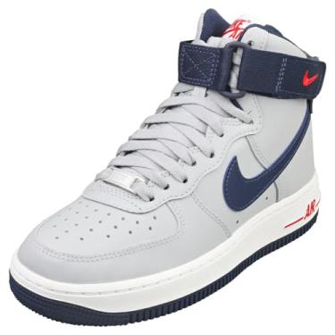 Imagem de Nike Tênis feminino Air Force 1, Cinza lobo/azul-marinho universitário, 35 BR