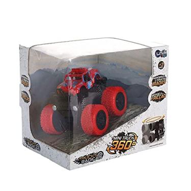 Imagem de Carrinho Fricção 360 Graus Big Monster Mini Truck 4x4 Unik