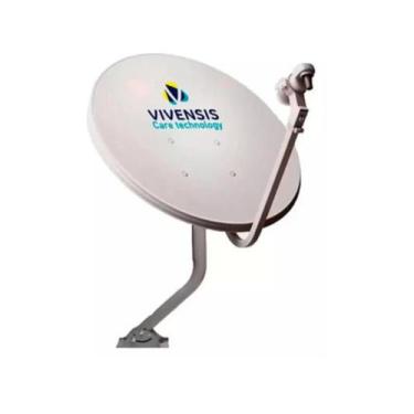 Imagem de Antena Parabólica Vivensis 60cm. com Lnbf Universal