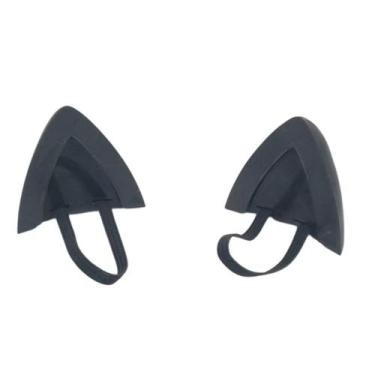 Imagem de Par de orelhas de Gato para fone de ouvido - Garcia 3D, Preto