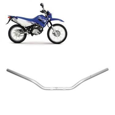 Imagem de Guidão Xtz 125 2004 2005 2006 2007 2008 2009 Original Prata - MA Motos