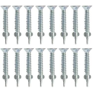 Imagem de Parafuso Placa Cimentícia Prata 4,2x32mm Cx 200 und para Steel frame -