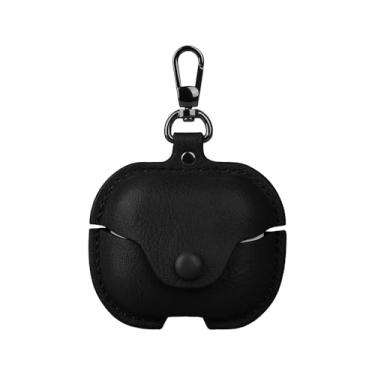 Imagem de YOUULAR Capas de fones de ouvido para Samsung Galaxy Buds 3 Pro, capas de fone de ouvido de couro PU para negócios capas de fone de ouvido capas de carregamento