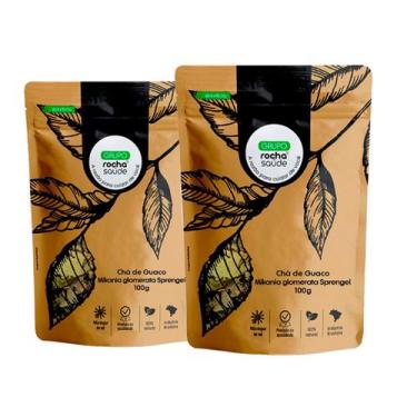 Imagem de Kit 2 pct Chá de Guaco - Mikania Glomerata Sprengel - 100g - Rocha Saú