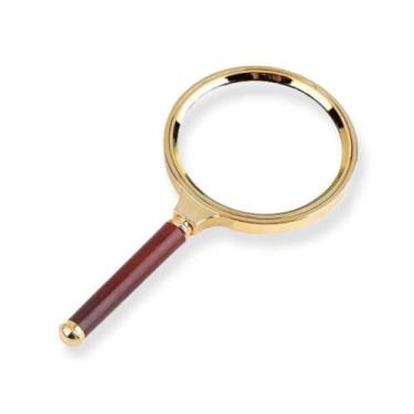 Imagem de Lupa de luxo dourada para leitura 60mm RF - raffs