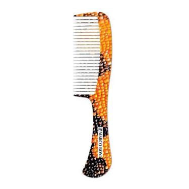 Imagem de Pente Cabelo Uso Diário Plástico Coleção Camaleão Marco Boni, Laranja