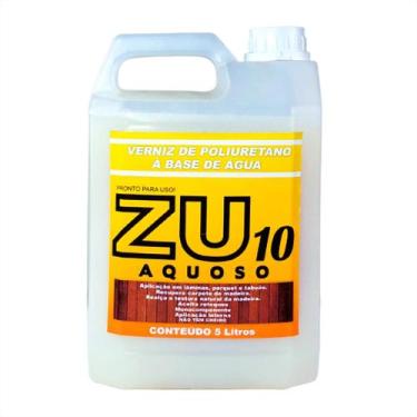 Imagem de Verniz Zu-10 Aquoso Poliuretano Brilhante 5kg - Poliquímica