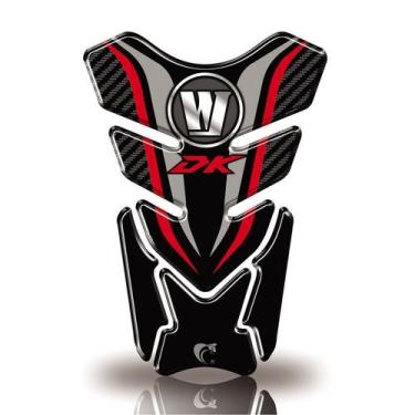 Imagem de Protetor De Tanque Adesivo Moto Haojue Dk  Vermelho - Cobra Motoparts,