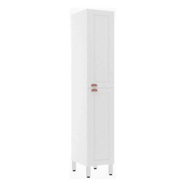 Imagem de Paneleiro 40 Cm Cristal Branco Polar Com Branco Pet - Luciane Móveis