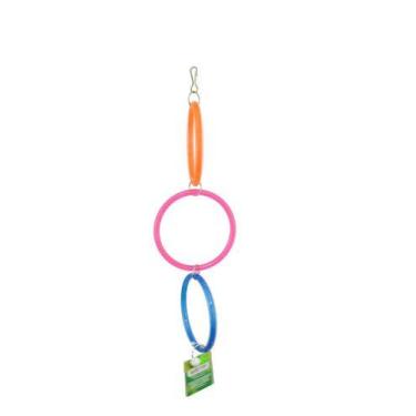 Imagem de Brinquedo 3 Argolas para Calopsita e Periquito e Aves  - Bio Mix