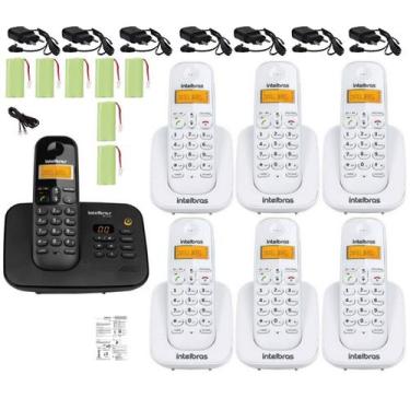 Imagem de Combo Secretaria eletronica Bina 6 Ramal Alcance 50 a 300M - Intelbras