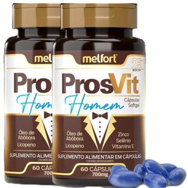 Imagem de Óleo de Abóbora com Licopeno, Zinco e Vitamina E 120 Cápsulas - Melfor