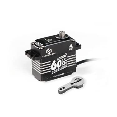 Imagem de 60KG Coreless Servo 8.4V High Torque Servo, Full Metal Gear Servo with IP67 Waterproof & Magnetic Support Sanwa SSR/NB4/Futaba for 1/8 1/10 Scale RC Crawler Cars, Trucks & Robotic Parts(270°)
