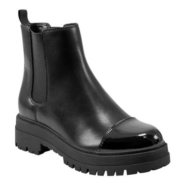 Imagem de Marc Fisher Bota feminina Pietro Chelsea, Preto Multi 001, 41