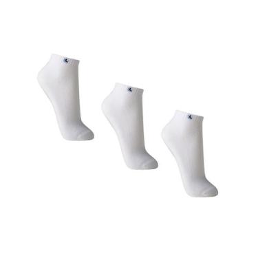 Imagem de Kit/3 Meia Cano Curto Lupo 03225-089 Esportiva Algodão T. 33/36 37/40 