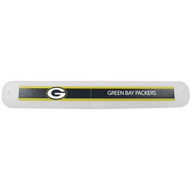 Imagem de Caixa de escova de dentes para viagem NFL Siskiyou Sports Fan Shop Green Bay Packers tamanho único cor da equipe