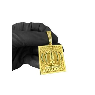 Imagem de Pingente Coroa Bagunça - Banhado a Ouro 18k - ToJoia18k