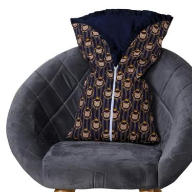 Imagem de Saco de Dormir para Bebê Inverno Estampado Acolchoado com Zíper 100% A