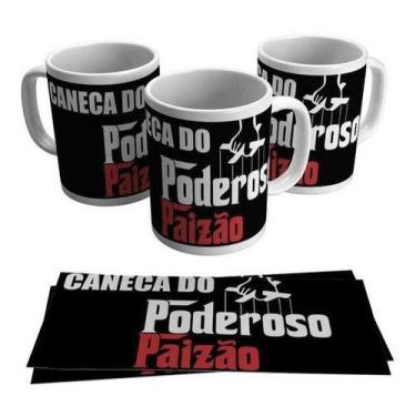 Imagem de Caneca Dia Dos Pais Poderoso Paizão Chefão Logo Engraçado - Alabama St