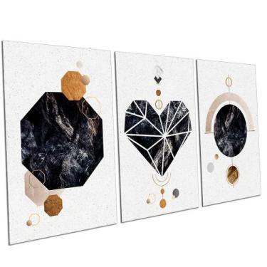 Imagem de Quadros Decorativos Galatic Sala Escritório Quarto Moderno Casal PMG -