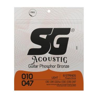 Imagem de Enc violao aco sg 010 bronze fosforo