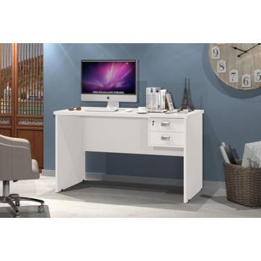 Imagem de Mesa Escrivaninha para computador 1.20M Taurus - Off White - JA Móveis