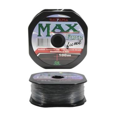 Imagem de Linha Pesca Daiyama Maruri Max Force Mono Fume 100m n26 0,85mm 165Lbs 