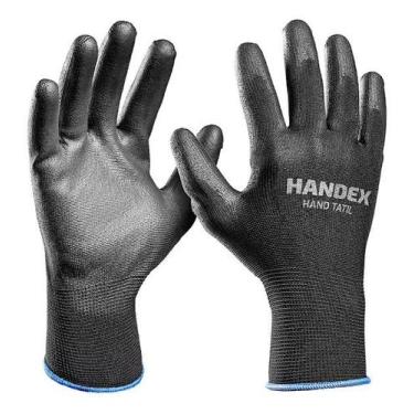 Imagem de Kit 12 Luva Multiuso Epi Montagem Construção Multitato Ca - HANDEX, P 