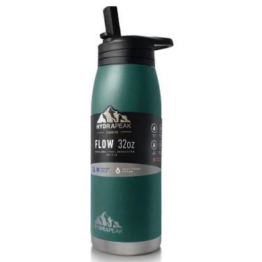Imagem de Garrafa de Agua Hydrapeak HP-FLOW-32-Forest 946ML Forest