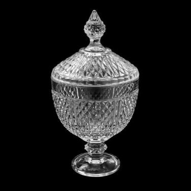 Imagem de Bomboniere / Potiche de Cristal Bico de Jaca Perseu - Lyor, Transparen