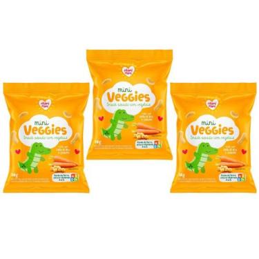 Imagem de Kit 3 Mini Veggies Grão de Bico e Cenoura - Nhami Mami