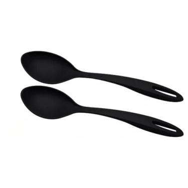 Imagem de Jogo Utensílios de Cozinha Nylon Preto 2 Peças Tramontina