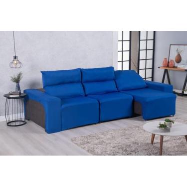 Imagem de Capa De Sofá Retrátil Reclinável 3 Lugares Liso Várias Cores - MeuLar,