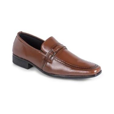 Imagem de Sapato Ravinno Social de Couro Confort Modelo de Amarrar Sport Fino Masculino-Masculino