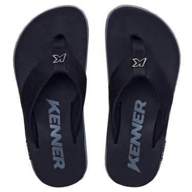 Imagem de Chinelo kenner Kivah Adulto Masculino Cinza Original-Masculino
