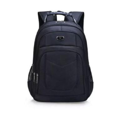 Imagem de Mochila Executiva Com Cabo De Aço E Usb Leopard Lo-008 Preta