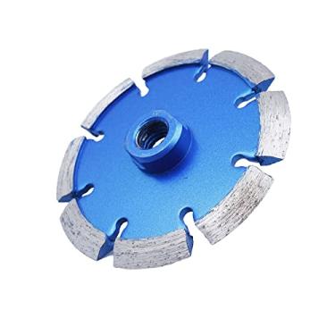 Imagem de ACTINTOOL 4 1/2" 0,375" Largura 5/8"-11 Lâmina de Caça-Rachaduras de Mandril, Lâmina de Remoção de Argamassa de Diamante para Concreto 4,5, Lâmina de Remoção de Argamassa e Rejuntamento (4,5"x0,375")