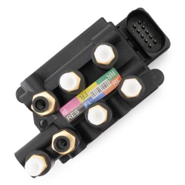 Imagem de 4N0616013 Unidade de válvula solenoide de suspensão a ar compatível com Audi A6 Allroad3.0L, A6 2.0L 3.0L, S6 2.9L, S8 4.0L, S7 2.9L, A7 2.0L 3.0L, A8 3.0L 4.0L, Rs7 4.0L, Rs7 4.0L, Rs7 4.0L, Rs7