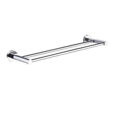 Imagem de Acessórios para banheiro cromados, toalheiro de aço inoxidável, suporte para papel higiênico, barra de toalha, saboneteira, escova de vaso sanitário, acessórios para banheiro, barra de toalha dup