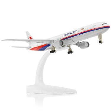 Imagem de Busyflies Modelo de avião 1/300 Malásia B777 modelo de avião fundido para coleções e exibição