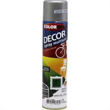 Imagem de Spray Colorgin Decor Alumi.500 360Ml 858