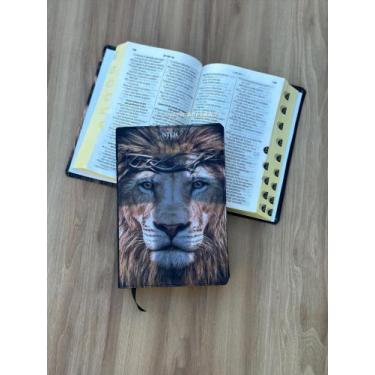 Imagem de Bíblia NTLH Leão coroa espinhos - Linguagem de hoje - Sbb