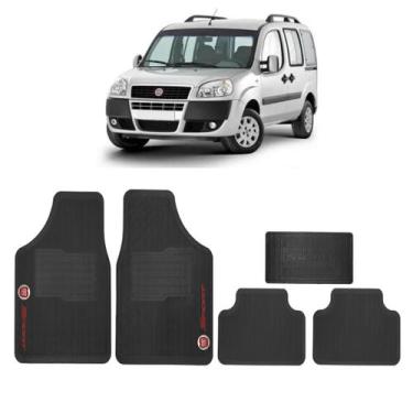 Imagem de Tapete Carro Automotivo Fiat Vários Modelos Personalizado - NoBrand, D