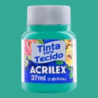 Imagem de Tinta Tecido Acrilex 37ml Cores em , MENTA - 990