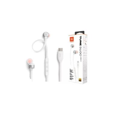 Imagem de Fone De Ouvido Jbl Com Fio Tune 310c Usb C Jbl Branco
