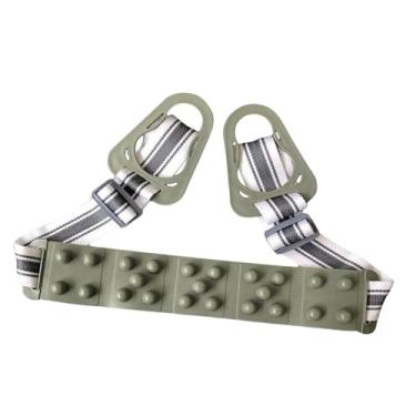 Imagem de menolana Cinturão de Massagem em Esteira, Cinto Da Cintura, Acessórios para Exercícios, Construção de Corpo em Casa, Equipamento de Condicionamento Físico, Exe, Fivela de plástico