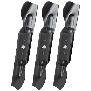 Imagem de 490-110-C187 742P05620 Lâmina de alta elevação compatível com ZT2 ZT3 Ultima 60 KW FAB, cortador de grama Mulching substitui 742-05620 M TD/T Roy Bilt deck de 152 cm, pacote com 3