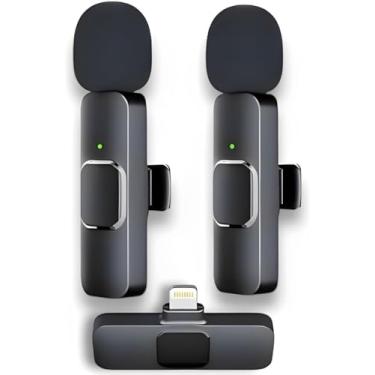 Imagem de Microfone K9 sem Fio, Lapela para iPhone e iPad, Redução de Ruído, para Gravação e Entrevista, Bluetooth