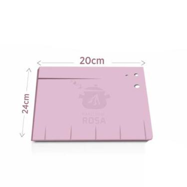 Imagem de Placa p/ Aramar Flores e Folhas - 20 x 24 x 0,8 Ranhuras Grandes e Peq