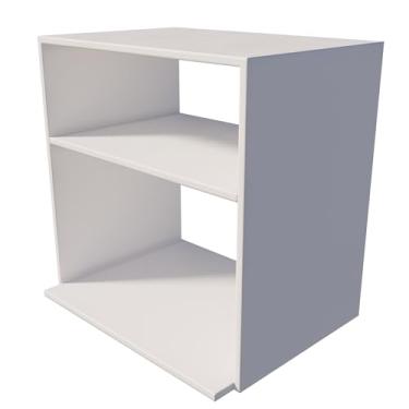 Imagem de Suporte Duplo Aéreo Para Micro-ondas Suspenso Cor Branco